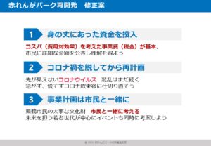 赤れんがパーク再開発　５つの問題点と改善案